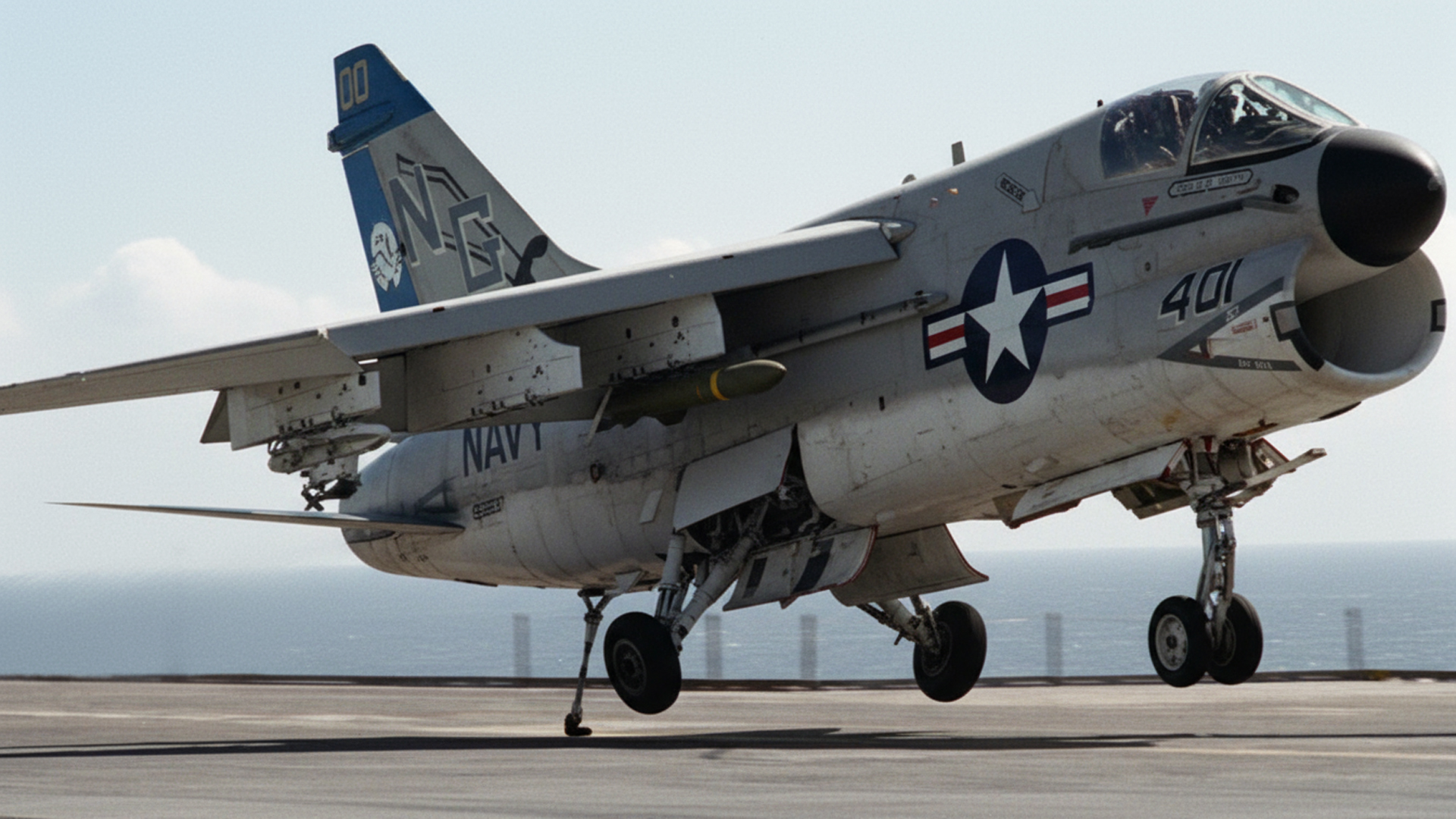 The A-7's computer calculated bombing solutions 50 times every second