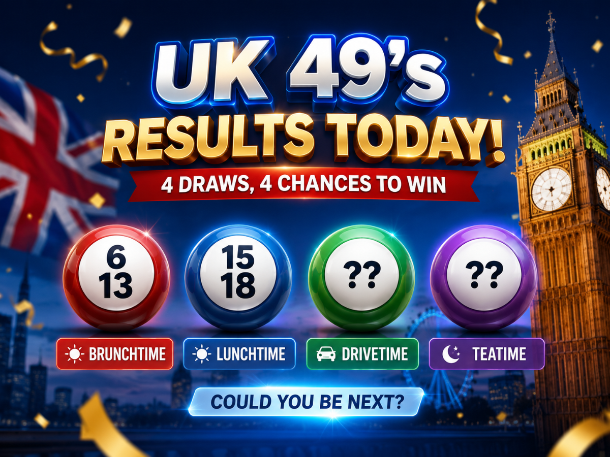 [OUT] UK 49's Results Today, July 30, 2026: Brunchtime, Lunchtime ...