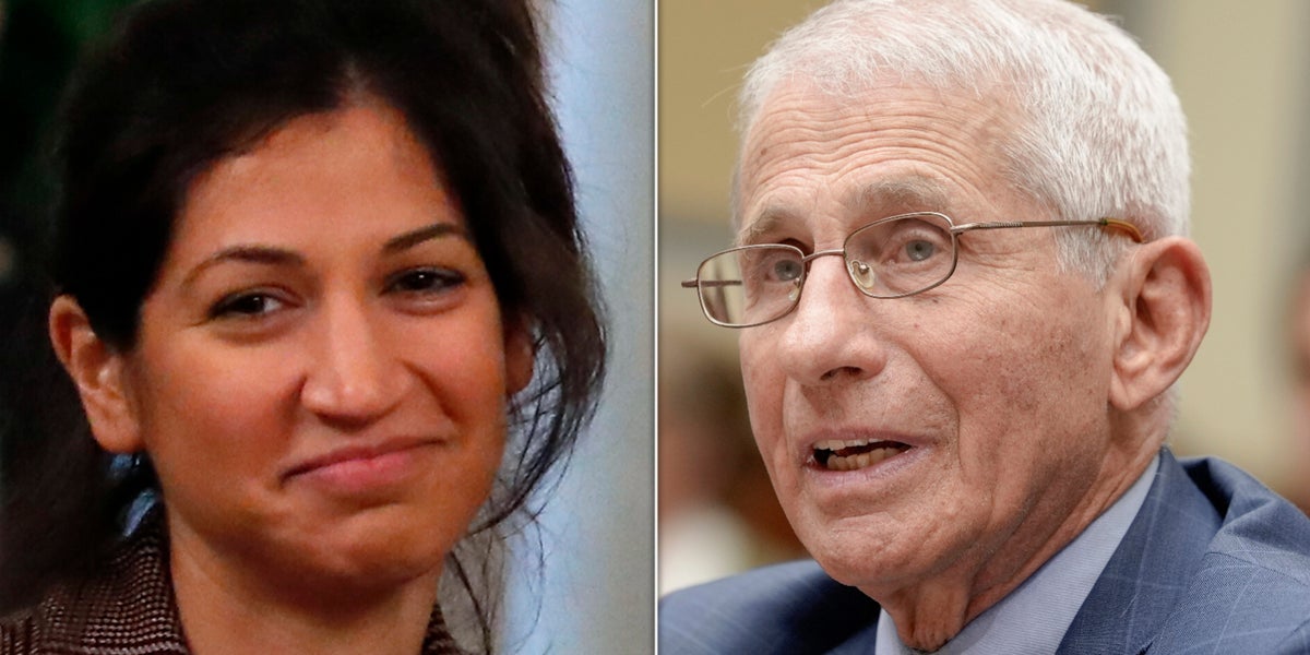 Katie Miller responds after cozy relationship with Fauci revealed