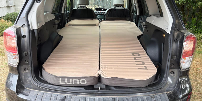 Luno’s $500 sleep system turned my Subaru into a comfortable campsite ...