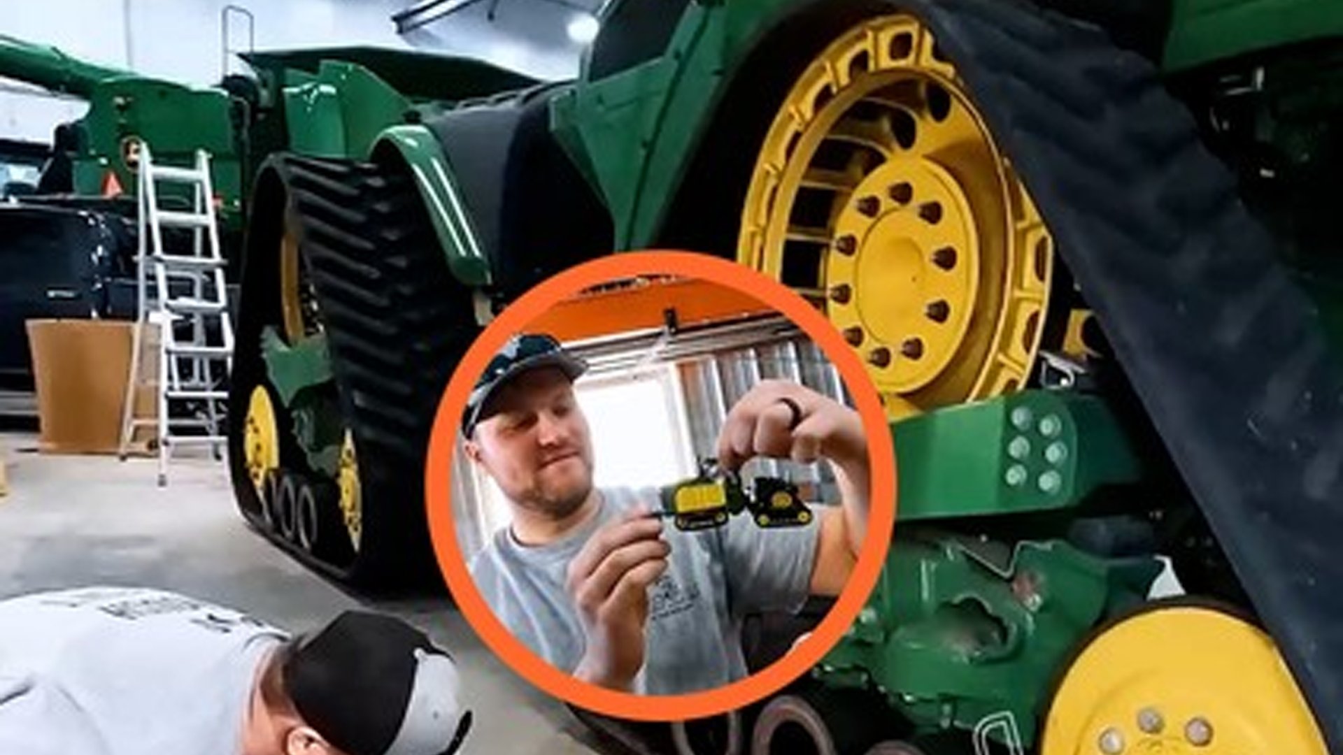 Custom tractor gets its farm test