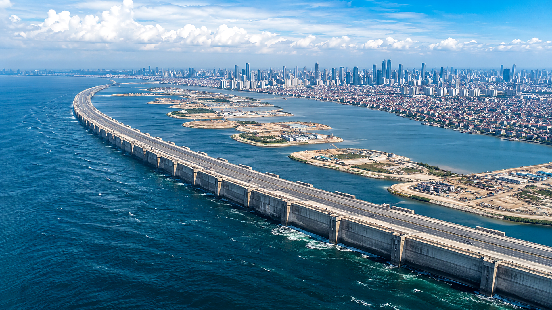 Indonesia's Garuda sea wall, the $10.5 billion, 25-mile barrier ...
