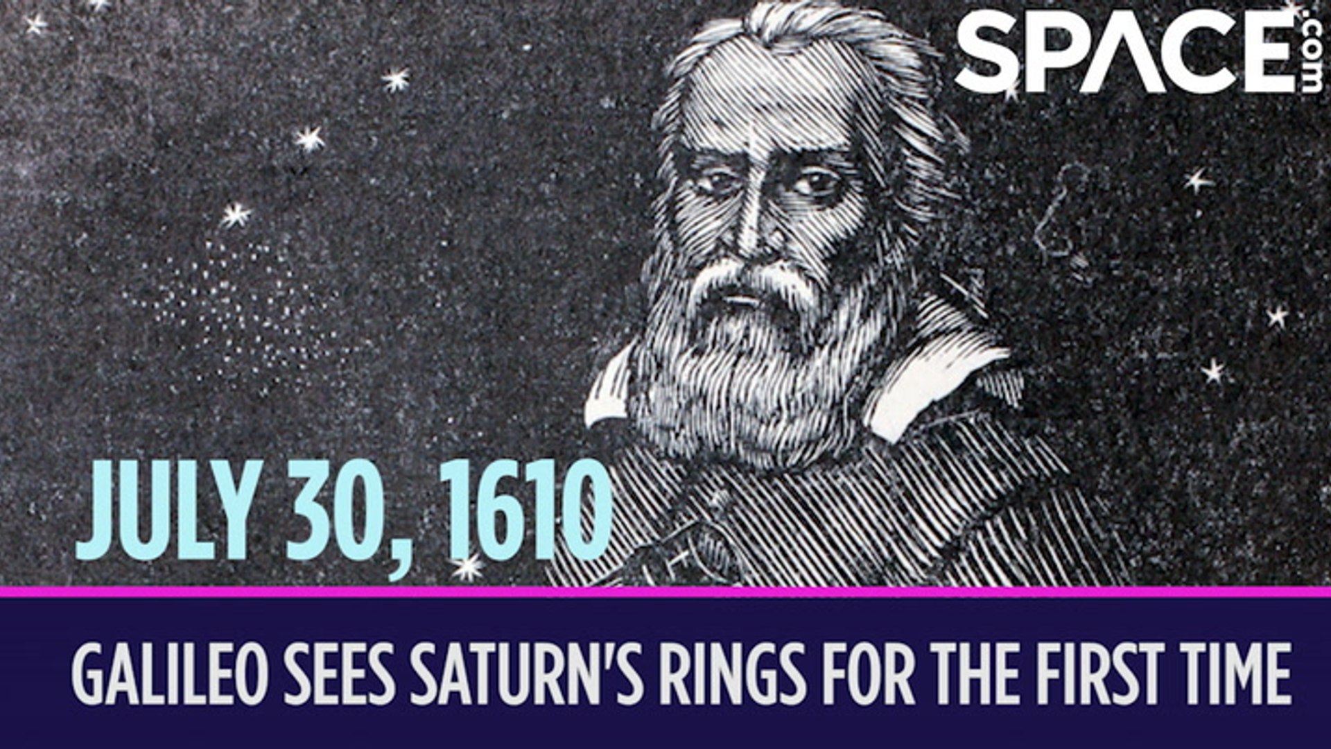 OTD in space – July 30: Galileo sees Saturn's rings for the first time