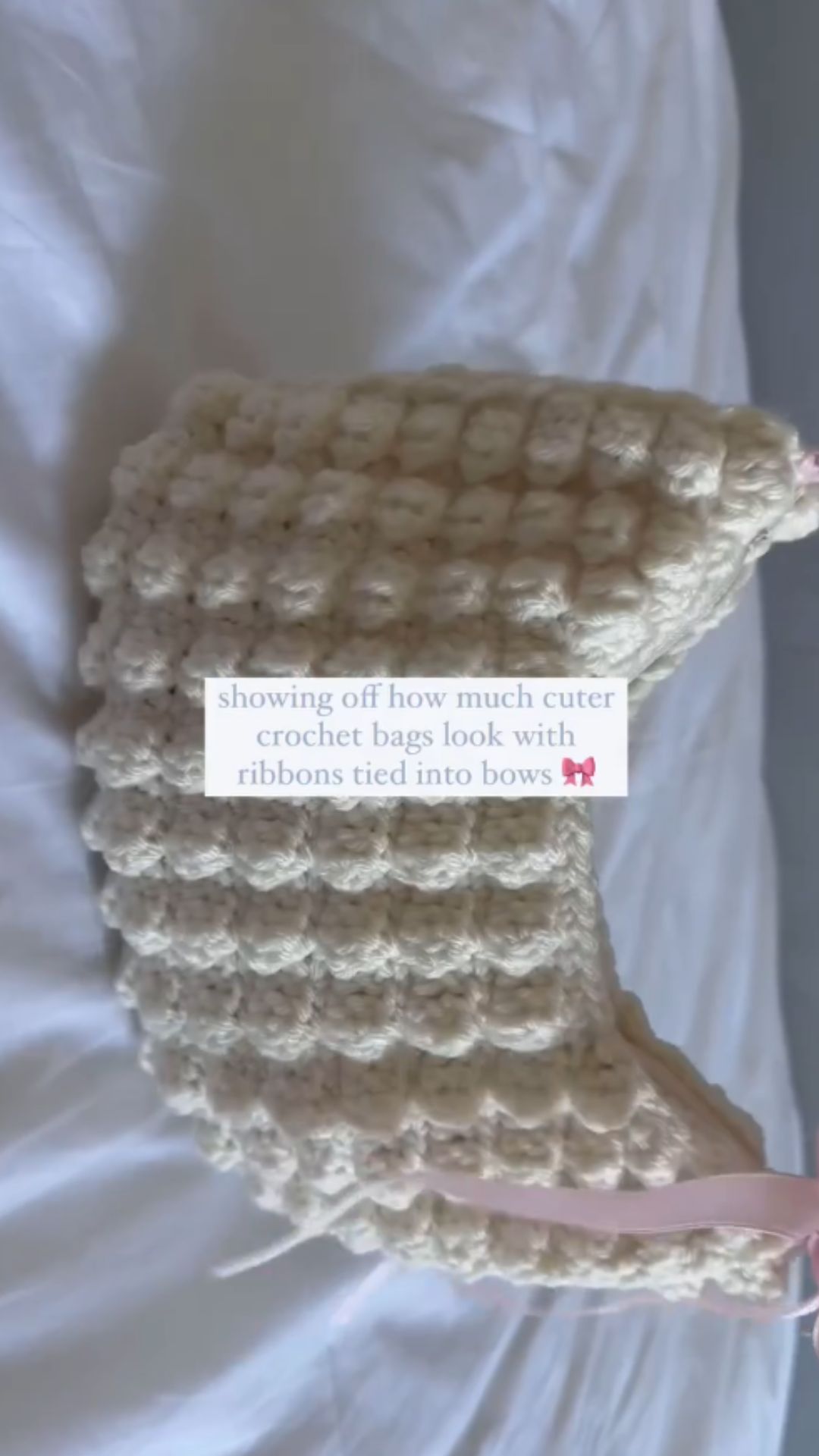 My current obsession is making cute crochet bags