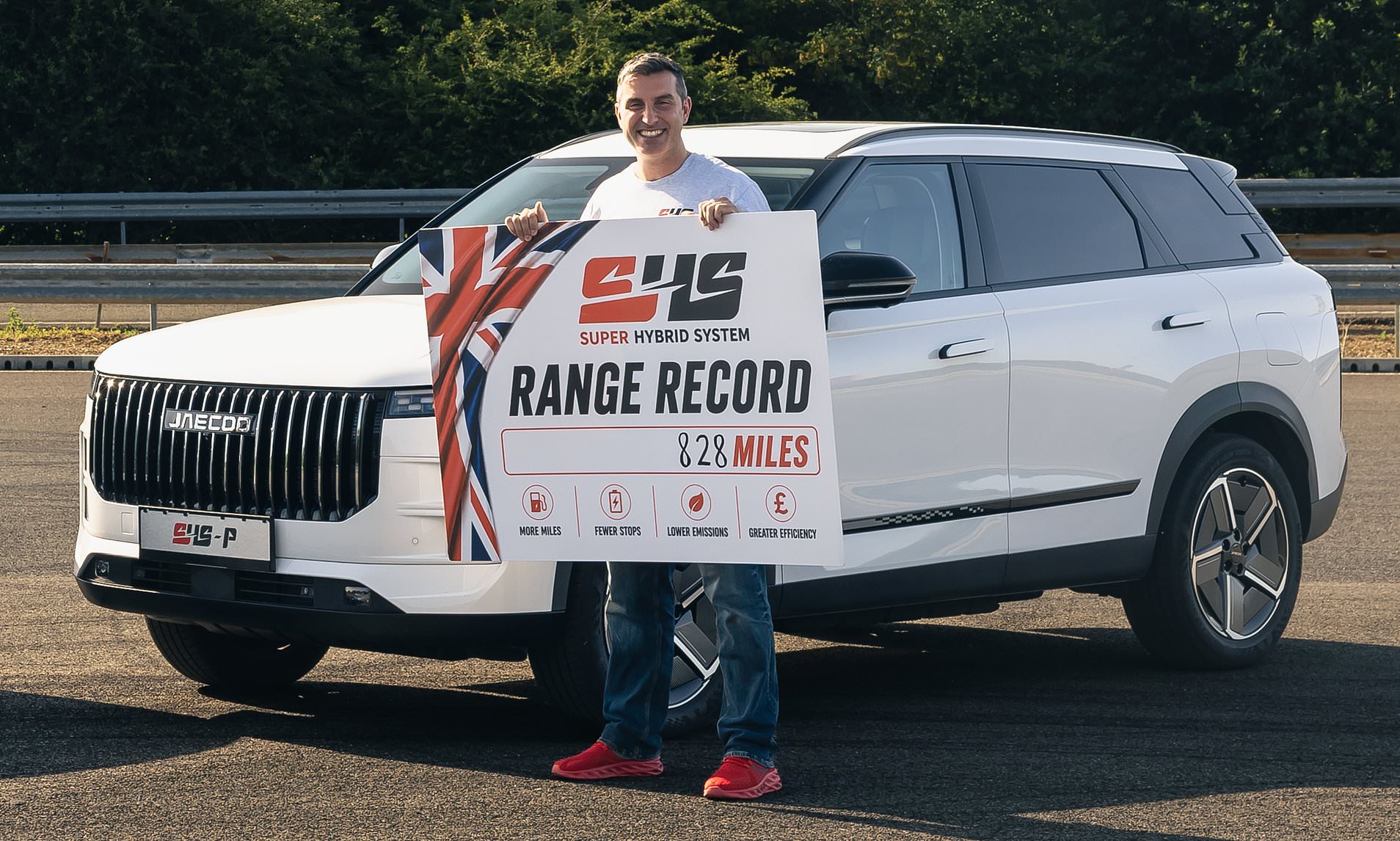 Jaecoo 7 driven the length of the UK on one tank of fuel