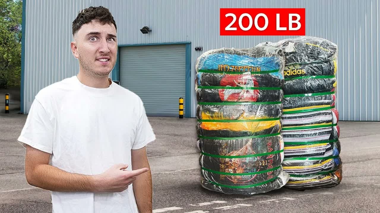 They bought 200 pounds of unseen vintage clothing - the oldest finds ...