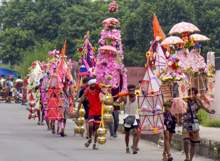 Kanwar Yatra begins amid multi-layered security across states; over 4 ...