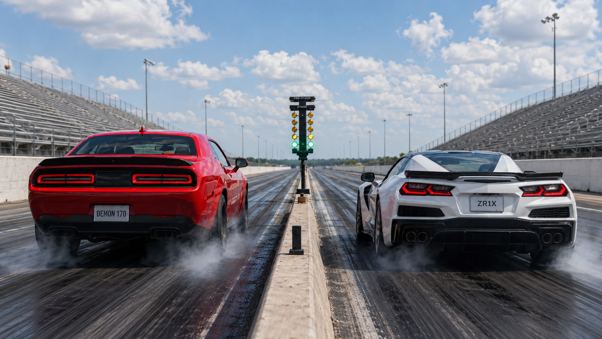 Demon 170 meets the all-wheel-drive Corvette ZR1X