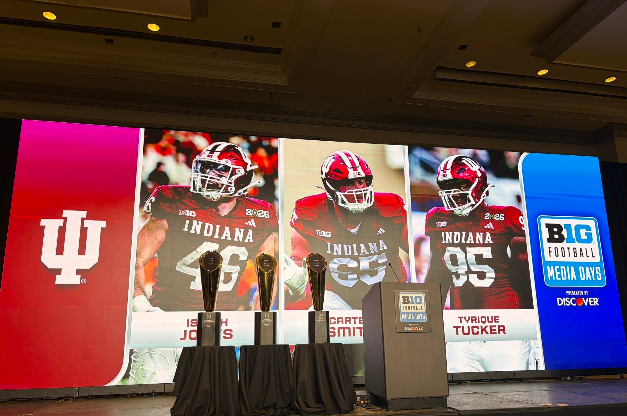 Live updates: Curt Cignetti, Indiana players at 2026 Big Ten Media Days