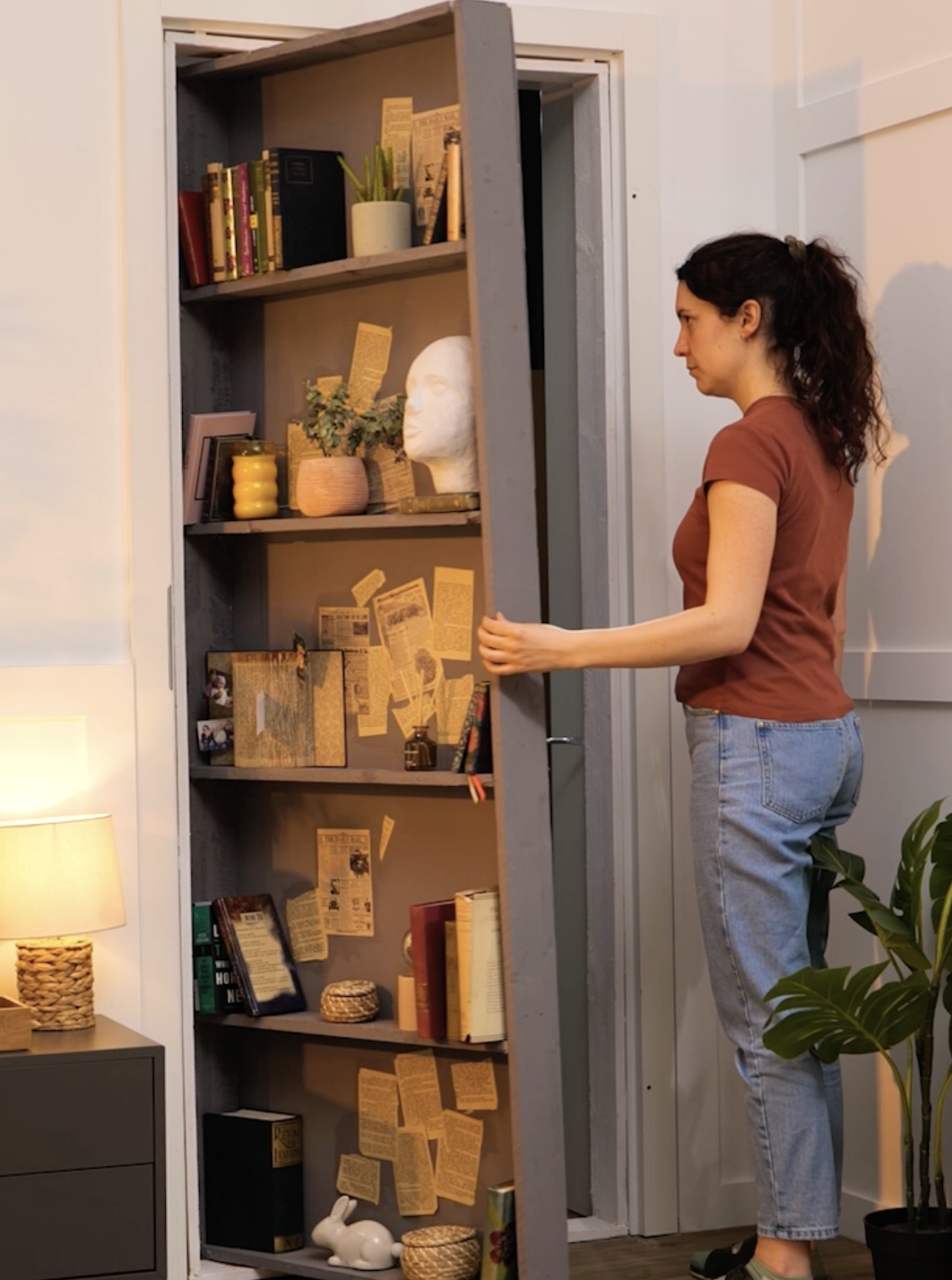 Create a hidden room in your home for extra space