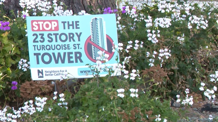 Turquoise Tower project pushback in Pacific Beach