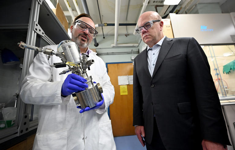 WPI lab's plan to convert PFAS into energy gets $1.5M in funding