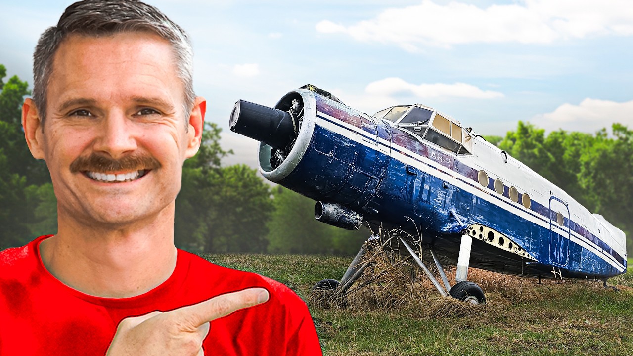 Giant biplane discovery