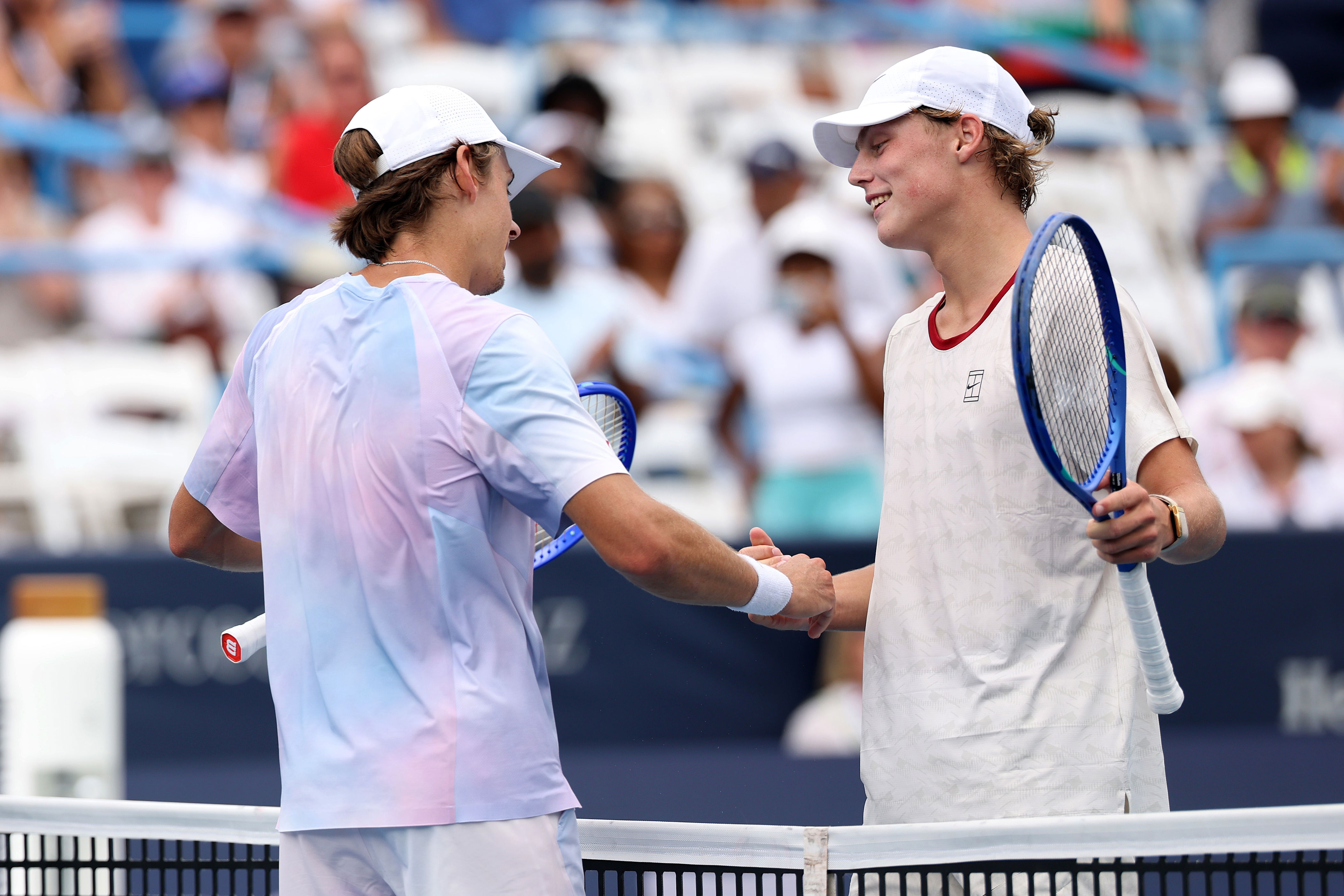 'Like my older brother': Alex de Minaur, Cruz Hewitt share special match at DC Open