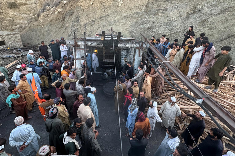 Coal mine blast in Pakistan kills at least 32 miners and traps 10 others