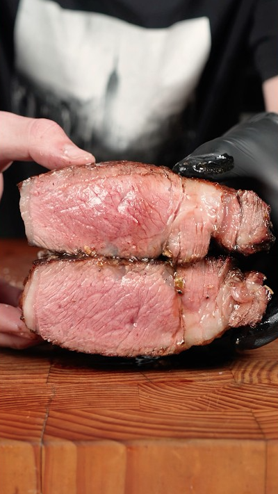 This rib-eye steak made me feel alive