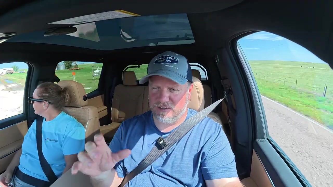 I took a 2026 GMC Sierra Denali EV camping with a 30-foot trailer