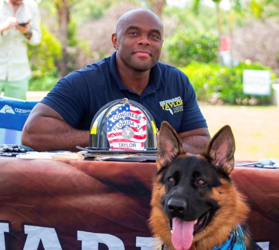 Firefighter Bernard Taylor tops $1 million in congressional campaign
