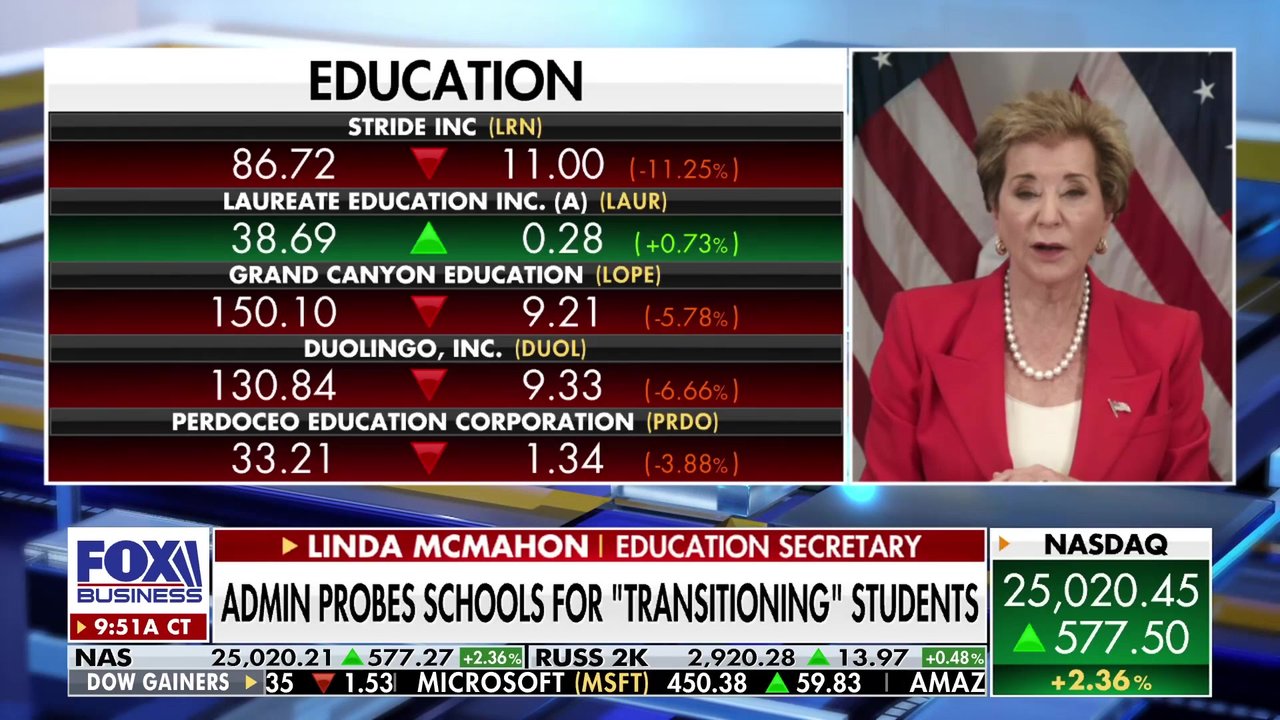Education Department cracks down on schools for hiding student gender ...