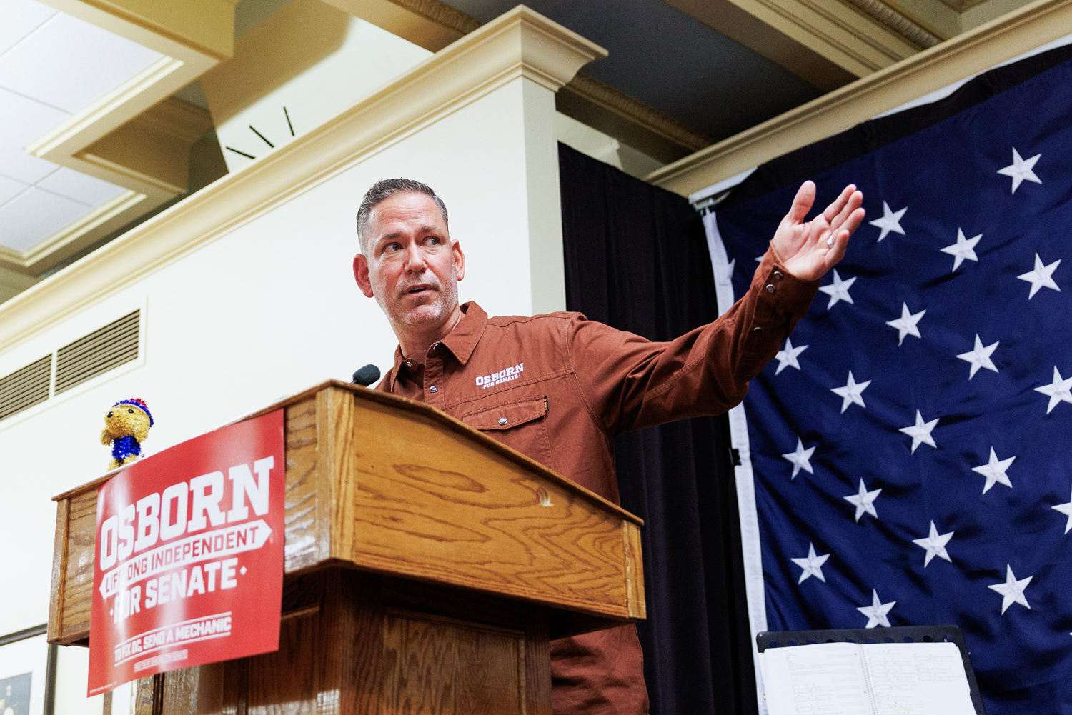 Democratic Senate candidates pursue a new strategy in rural states ...