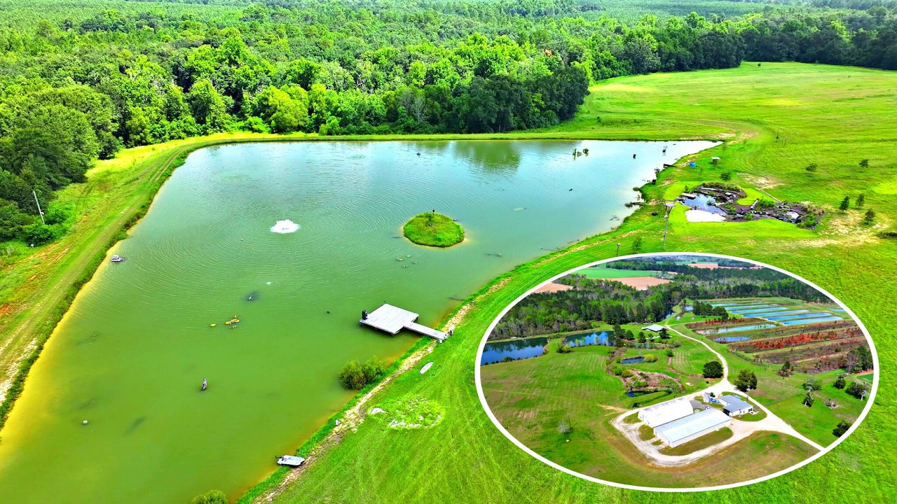 The world record bass lives here! (Titan Bass Hatchery)