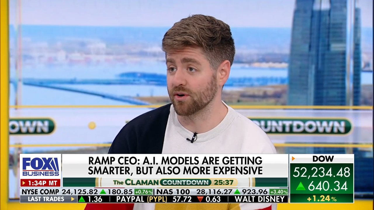 Ramp: AI token spending up 21 times over the past year