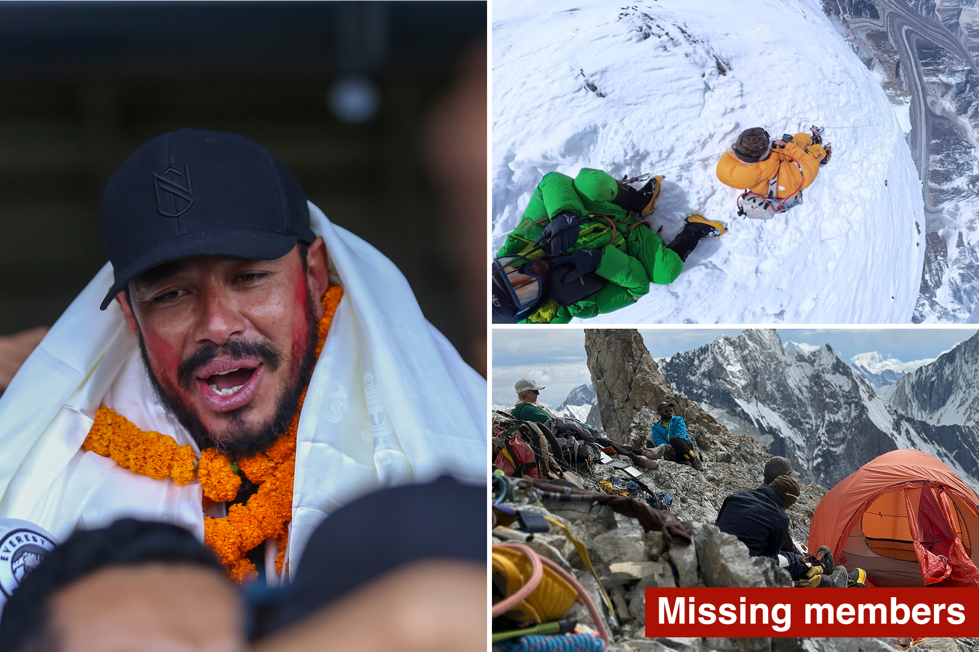 World famous Climber Nirmal Purja Among 10 Missing After Avalanche Atop 