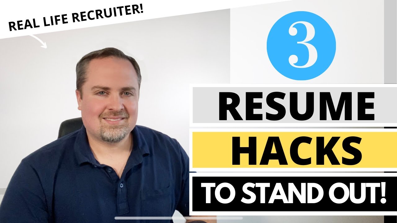 3 resume hacks to stand out from the competition!