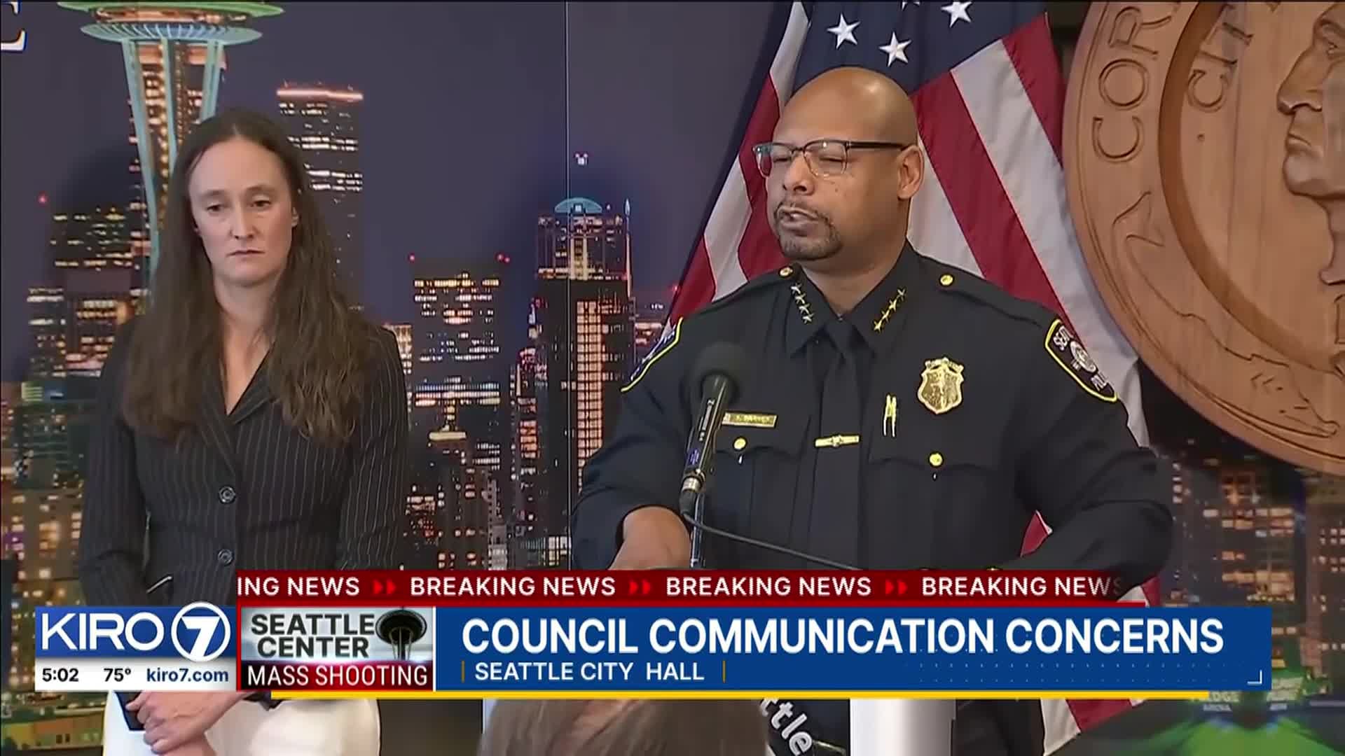 Seattle City Council members question the mayor's actions after the police chief is dismissed