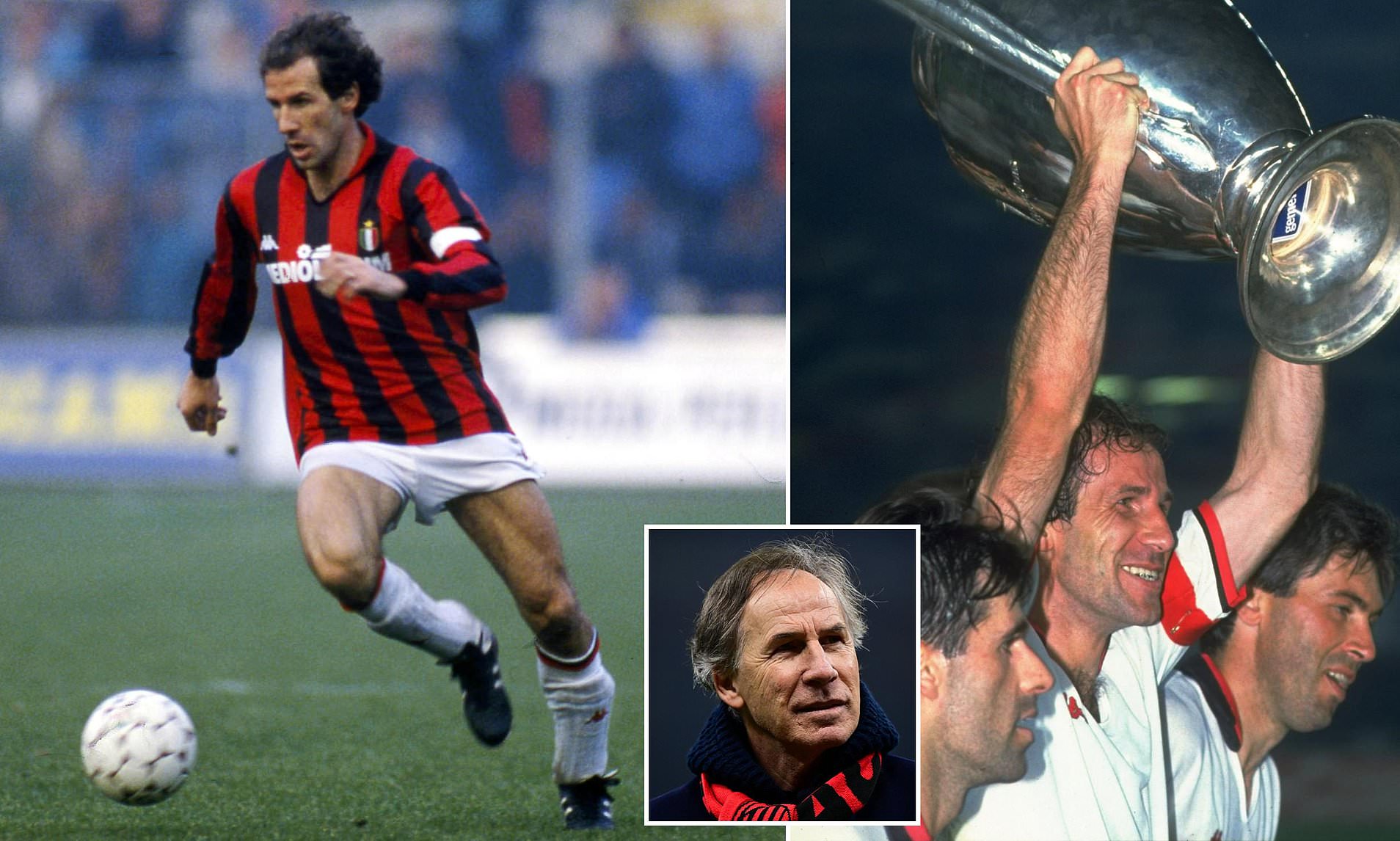 Franco Baresi dead at 66: AC Milan legend passes away with club sharing ...
