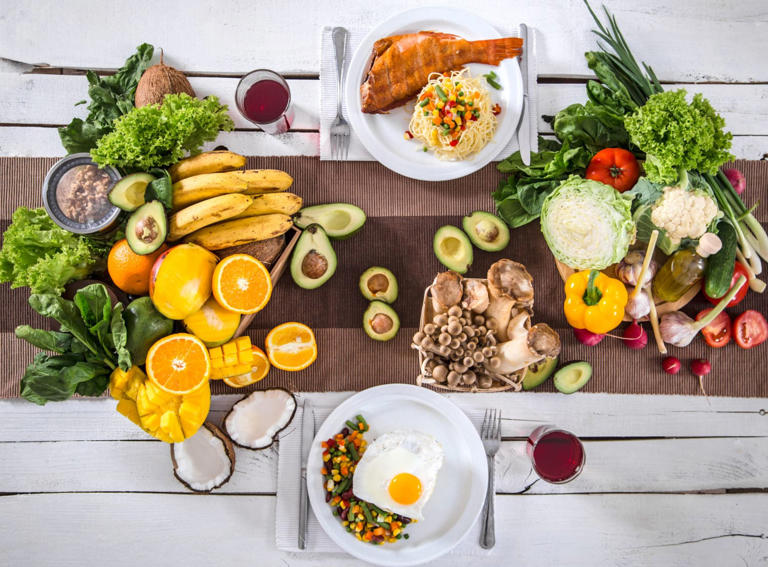 ilustrasi makanan untuk kesehatan pencernaan. Sumber foto: Freepik