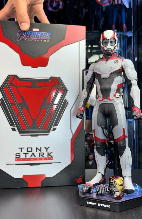 Tony Stark team suit ASMR