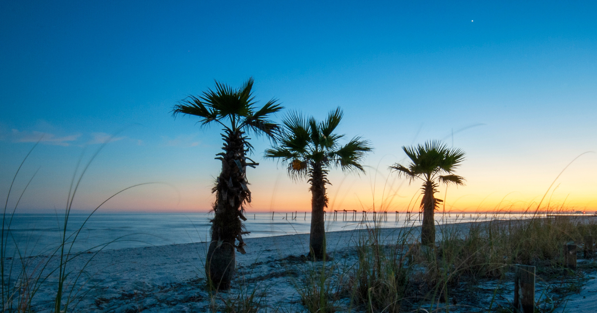 Skip the crowds at Biloxi Beach and visit this beach instead