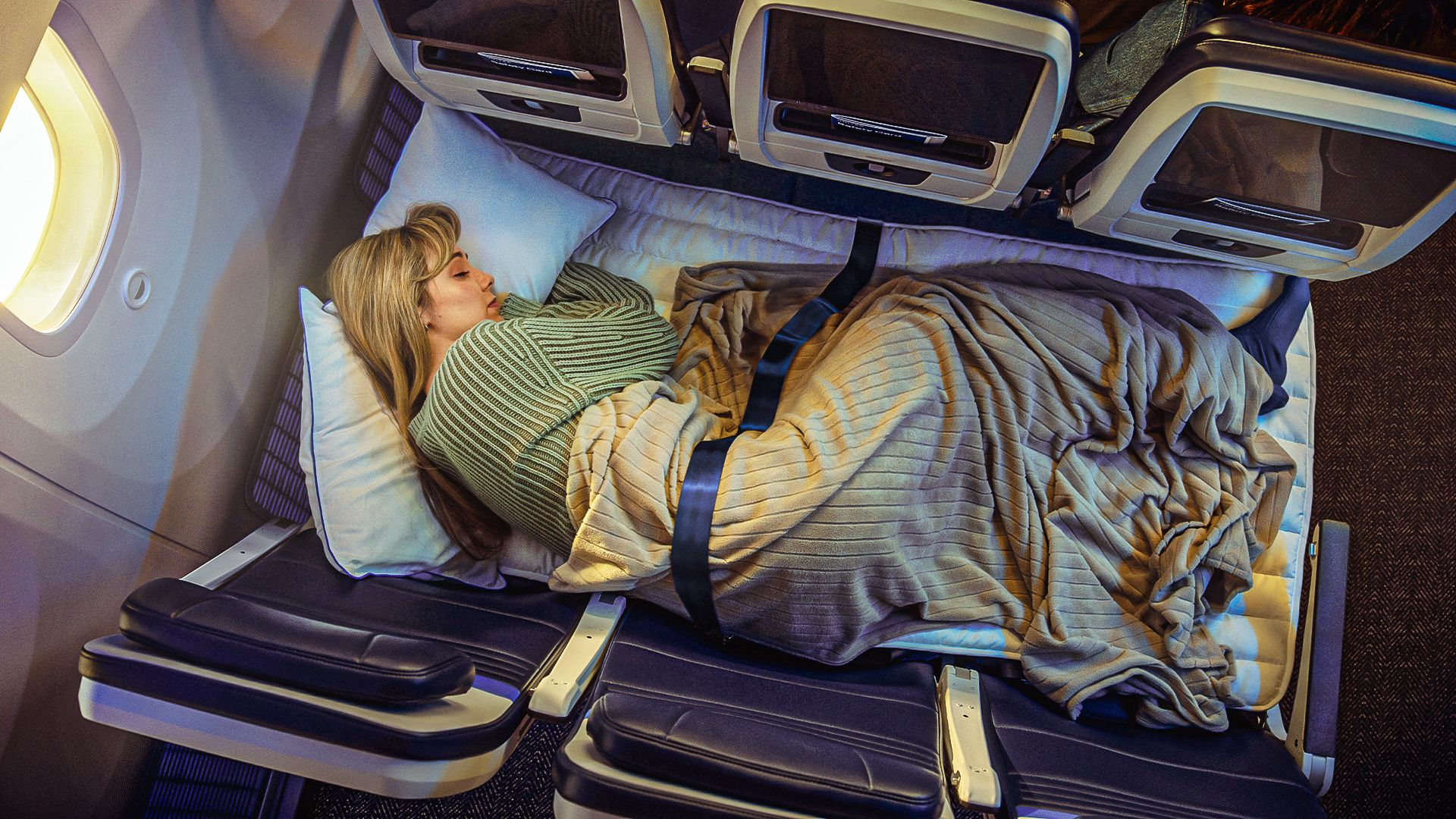 6 airlines offering lie-flat economy sleep products for a fraction of ...