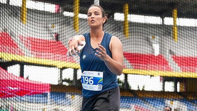 Image for 2026 CWG: PhD aspirant Seema Kaliramna clinches discus bronze after three successive fouls