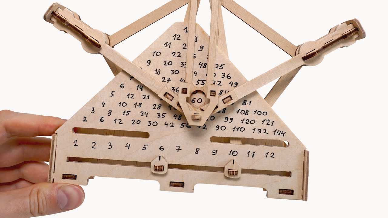 Building a wooden mechanical calculator: DIY pantograph multiplier vs ...