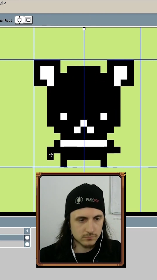 Creating pixel art from scratch step by step