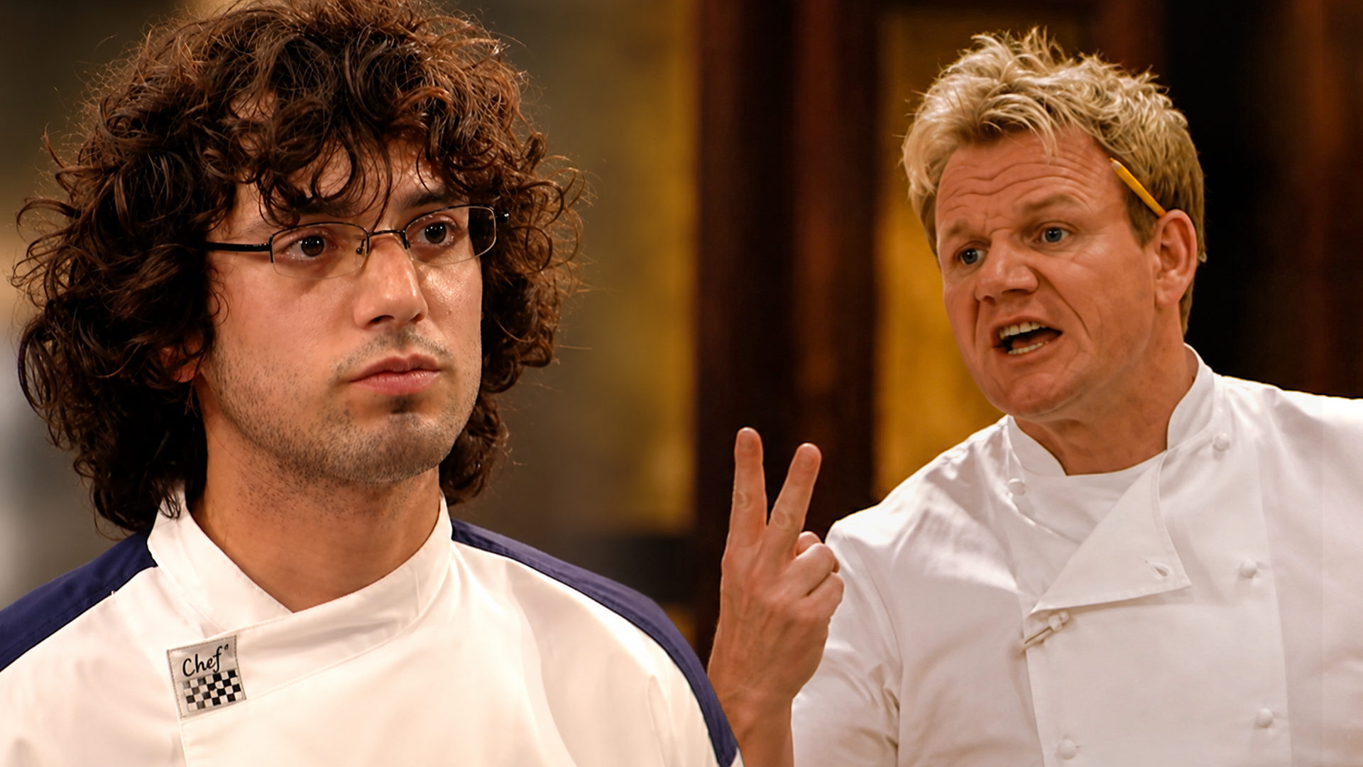 Gordon Ramsay makes two chefs the kitchen donkeys