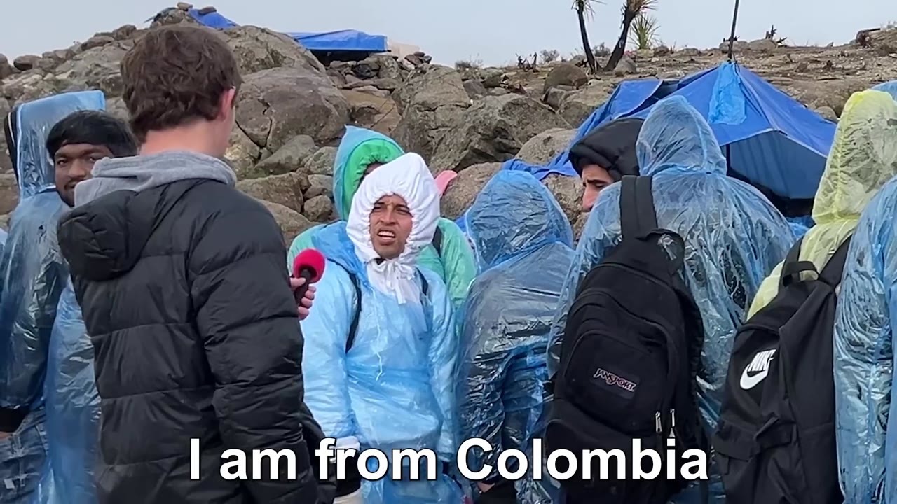 Nick Shirley found a hidden route beside the border wall - then ...