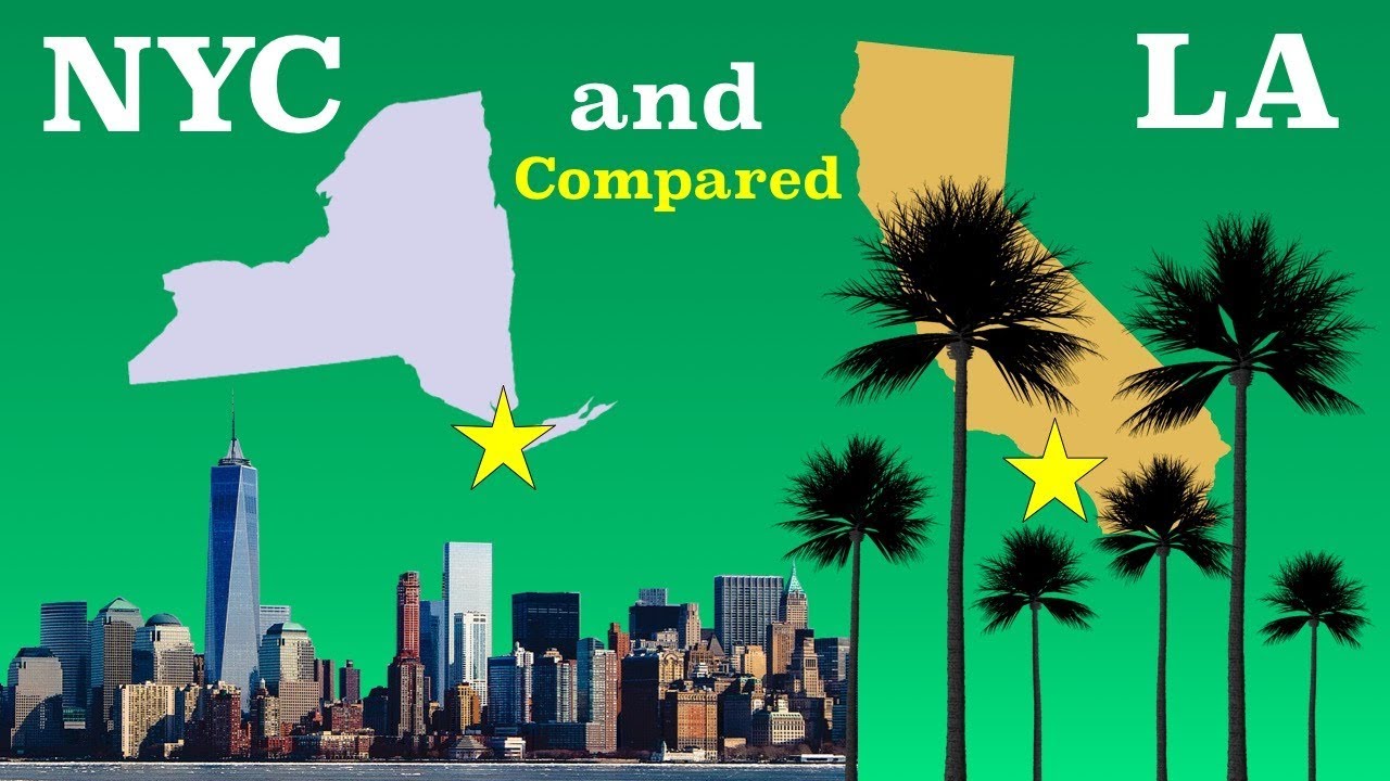 New York City and Los Angeles compared