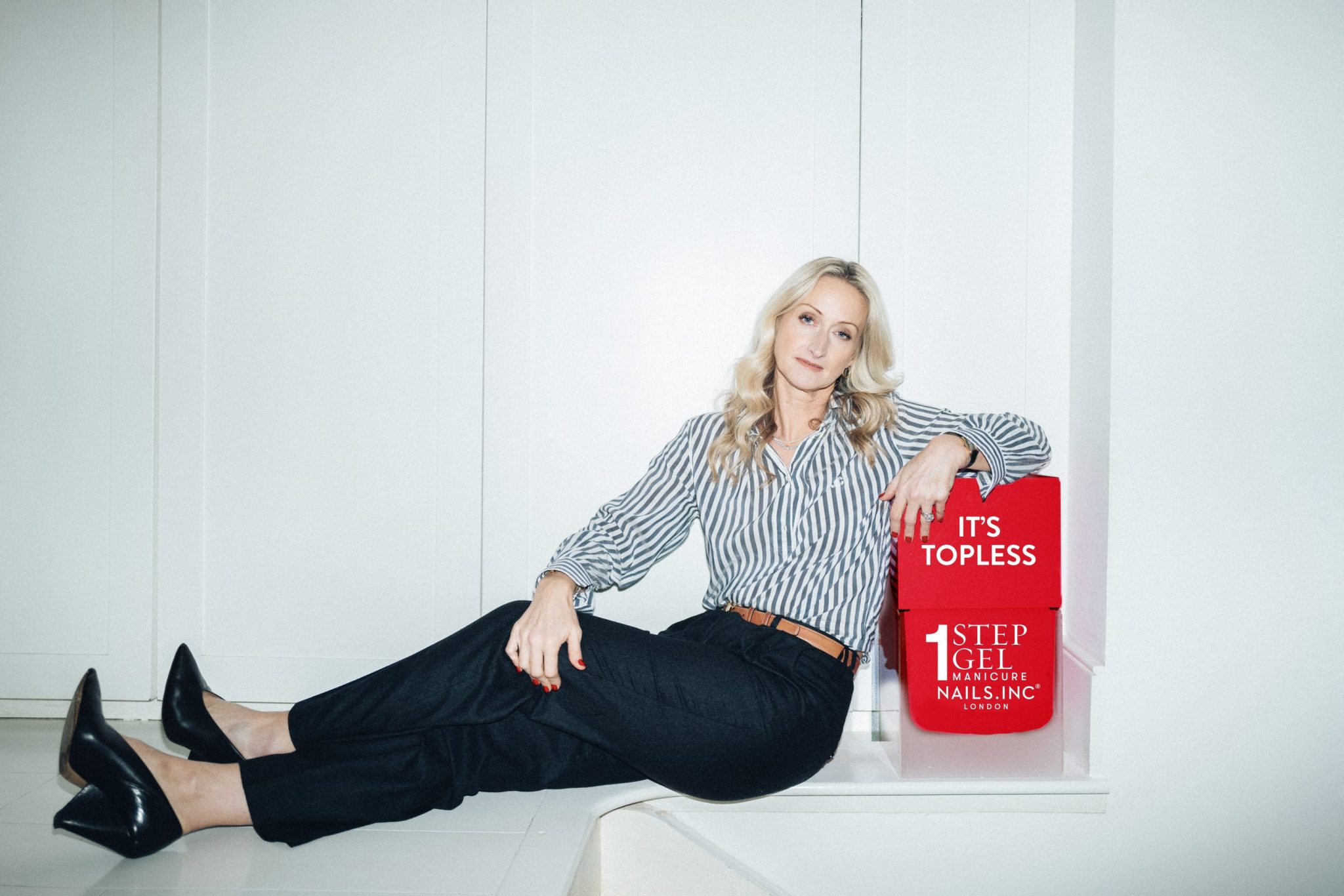 Meet the jet-setting fashion editor who turned a New York manicure at 23 into Nails Inc—despite selling for $40 million, she still wakes at 5:45 a.m.