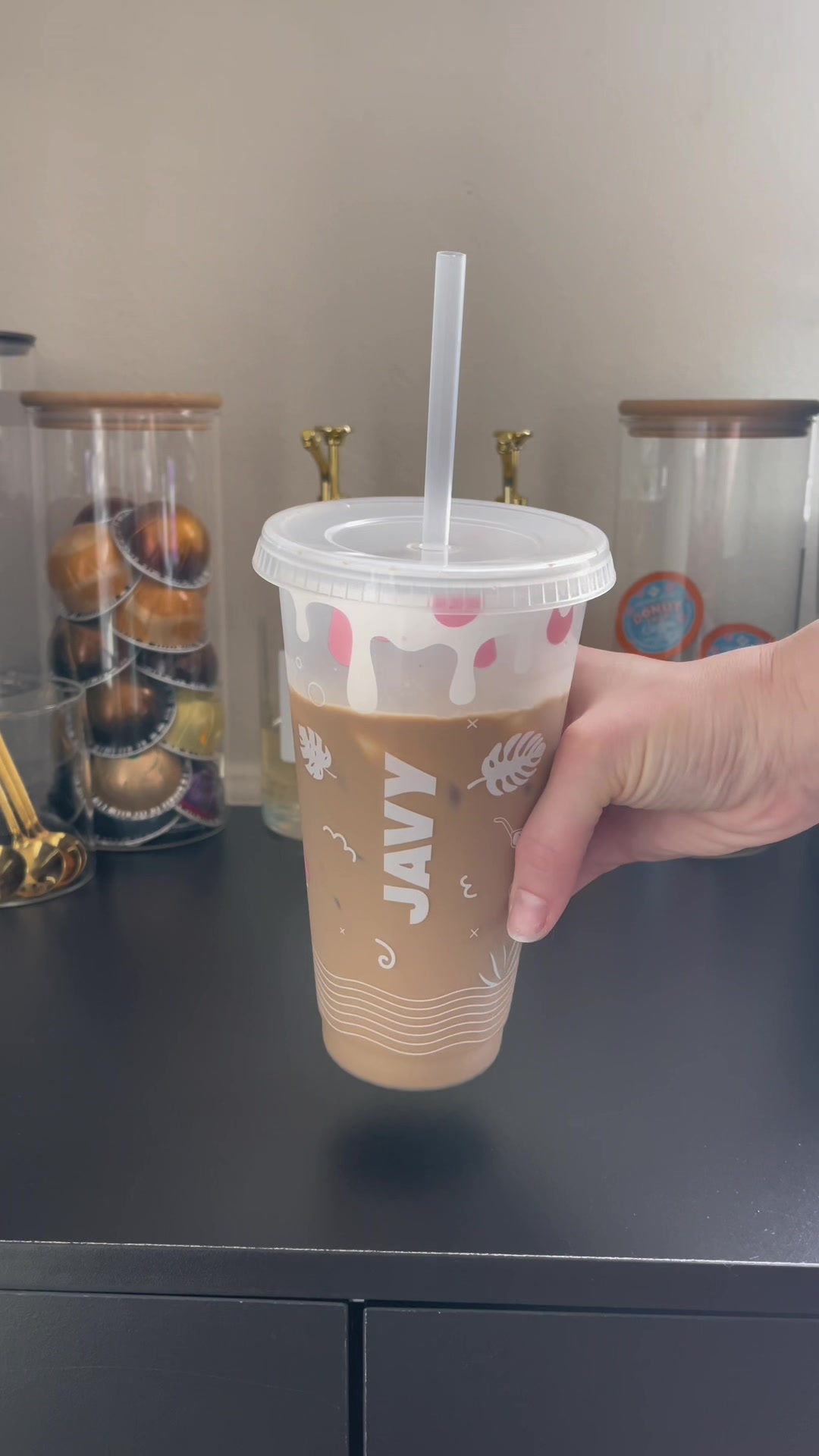 Creating a simple iced coffee routine at home