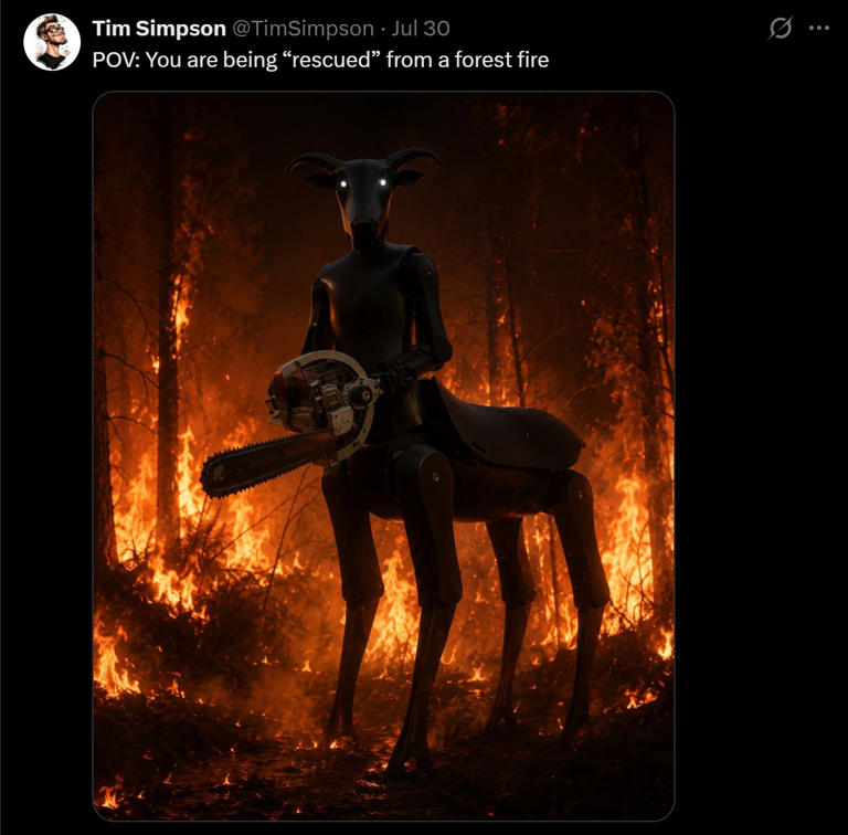 robot-with-horns-and-chainsaw-goes-viral-company-says-it-is-here-to