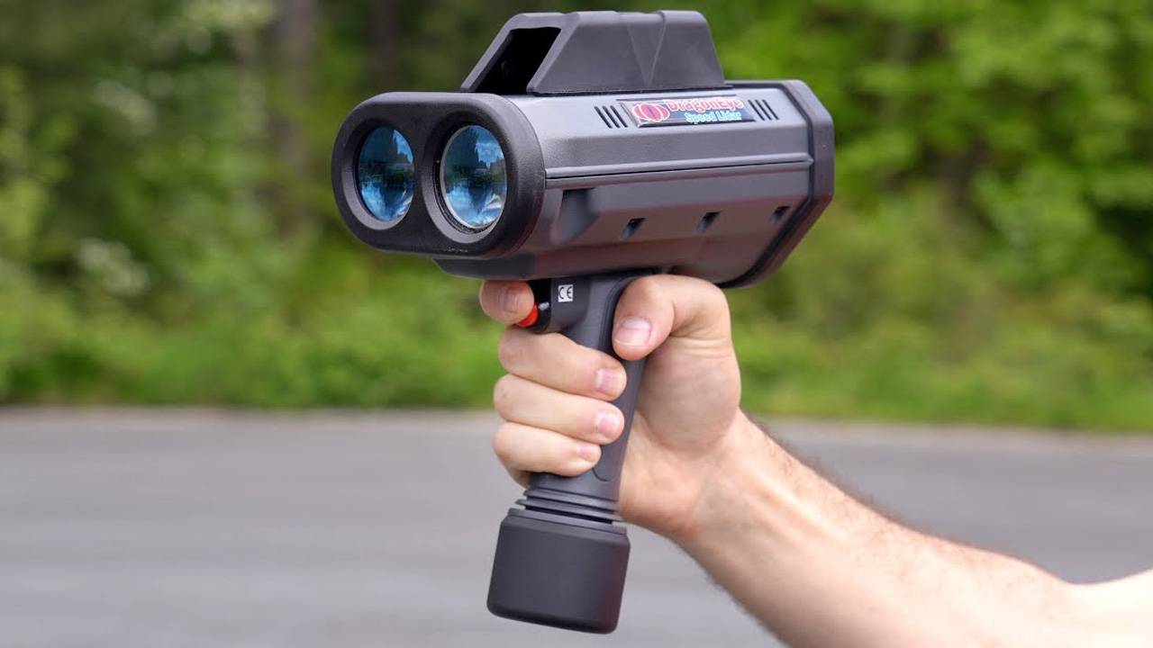 Testing DragonEye SpeedLidar advanced police laser features
