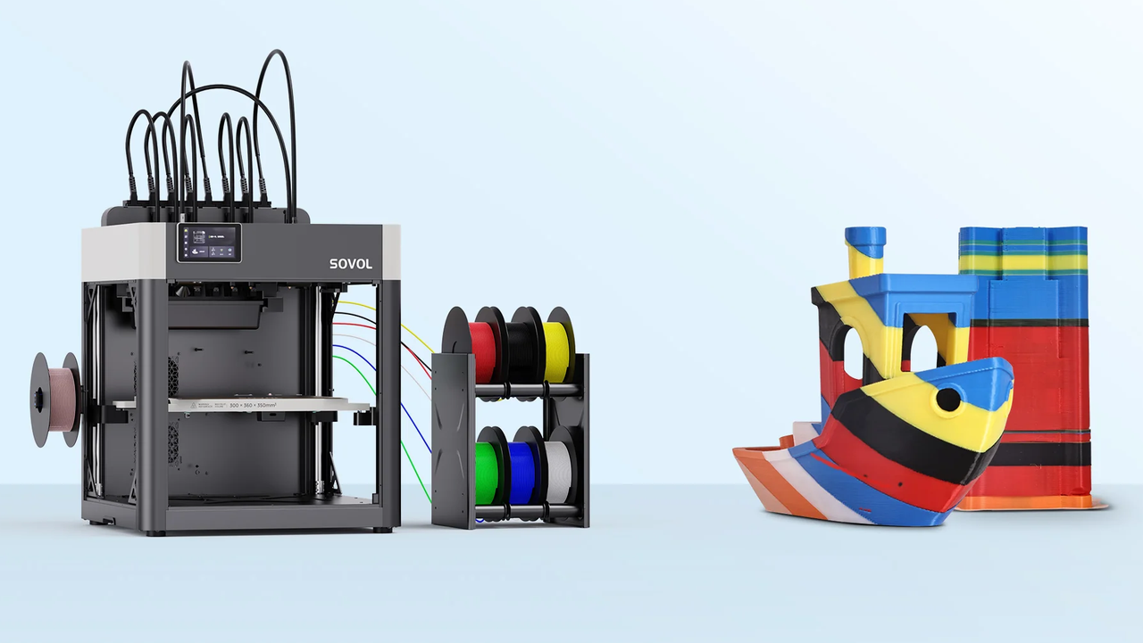Sovol M1D 3D printer is the first open-source IDEX design with an ...
