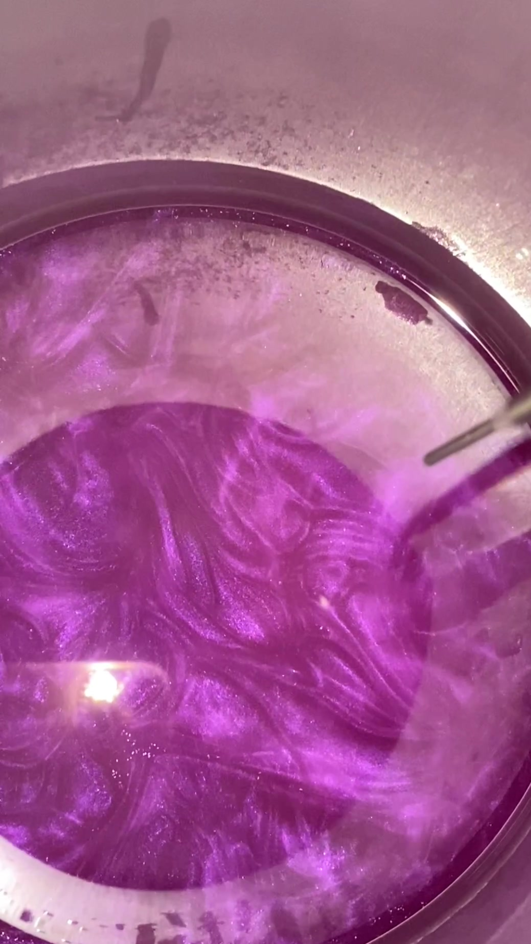 Purple soy candle making process explained step by step