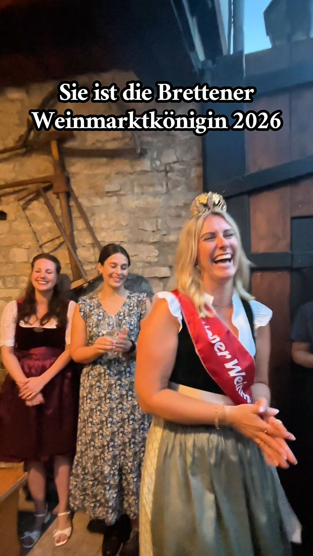 Nina Carle ist die Brettener Weinmarktkönigin 2026