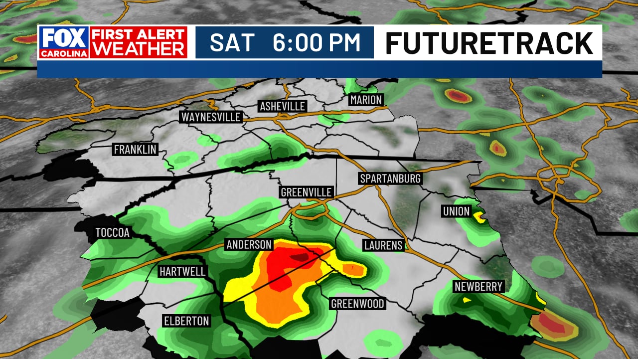 First alert: Weekend showers and storms