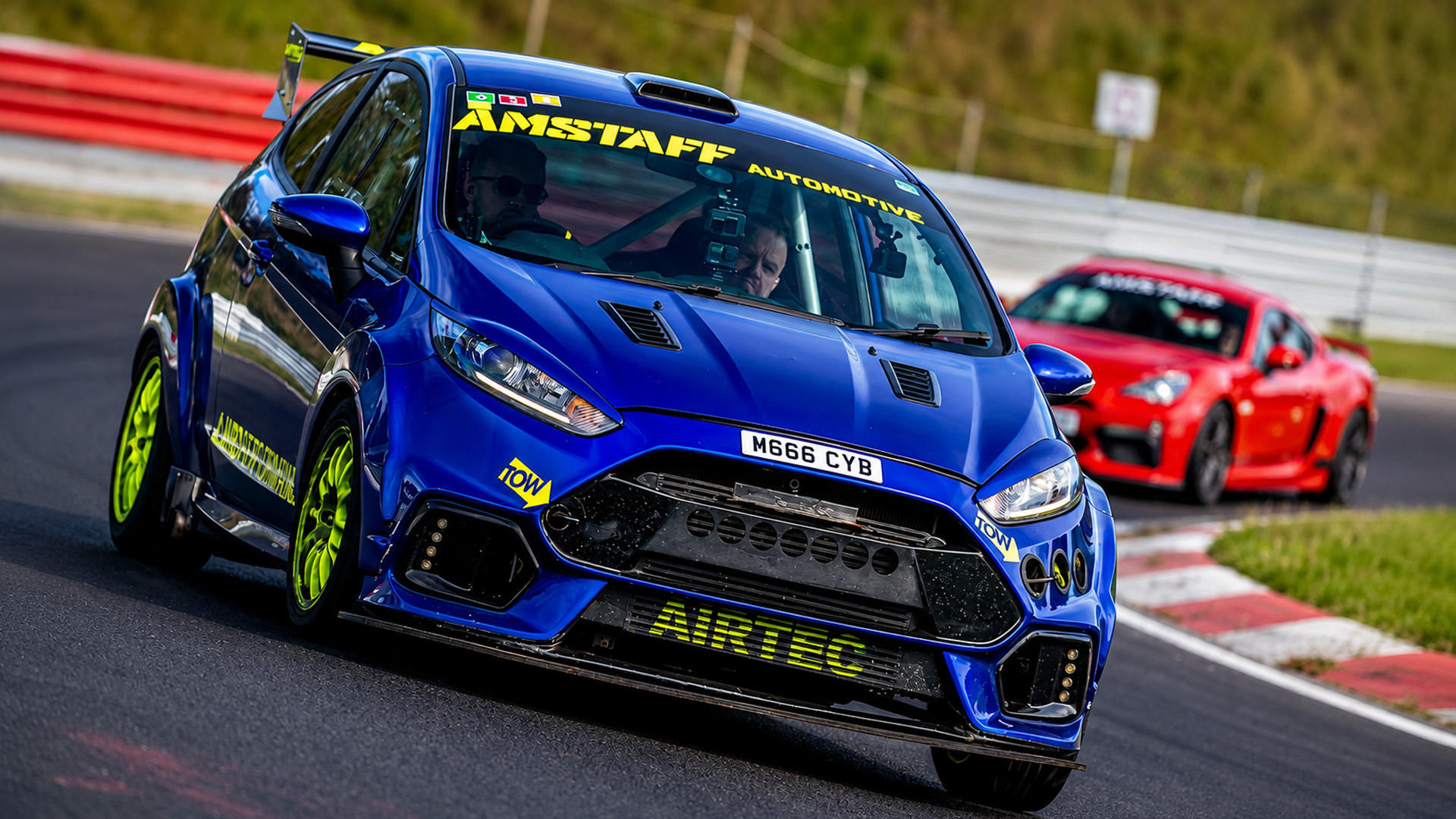 Image for Ford Fiesta ST leaves Porsche GT4 fighting hard at Nürburgring