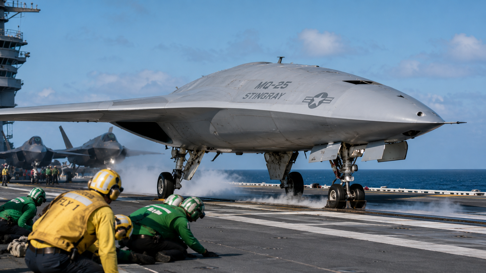 Drone aircraft carriers - The Navy’s future warship concept